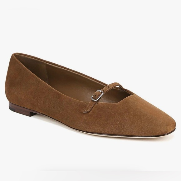 Vince Shoes - New Vince Bluebell Flat size 8